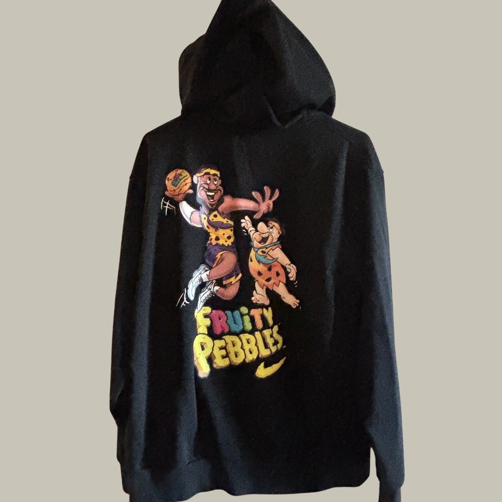 Nike Lebron x Fruity Pebbles Mens Large Dri-Fit Standard Issue Hoodie DV0017-010
